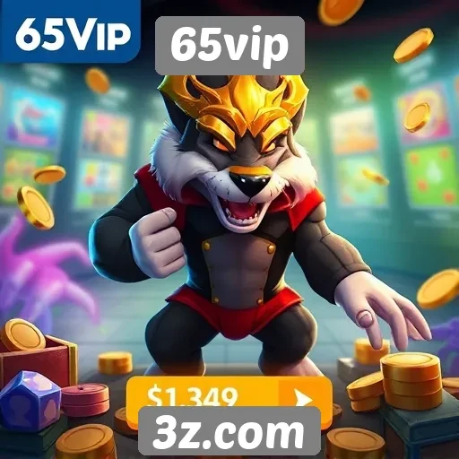 Análise da oferta de jogos no site 65vip