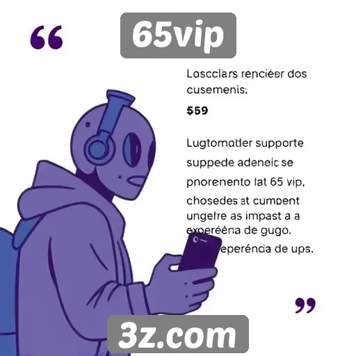 Feedback de usuários sobre o suporte no 65vip